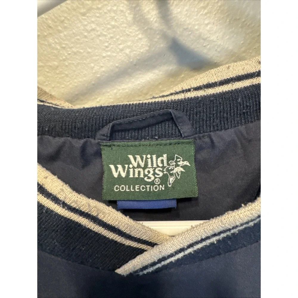 Wolf Windbreaker Navy‎ Blue Men's Large | MSRP = $35